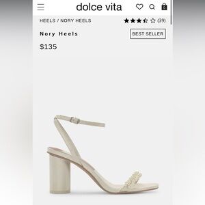 Dolce Vita Nory Heels Size 5